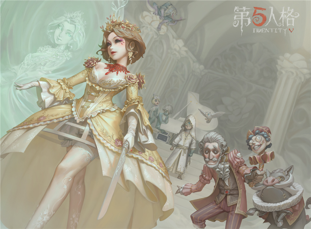 第五人格红夫人稀世时装血宴设计理念曝光！凸显贵族王后的人生经历[视频][多图]图片6