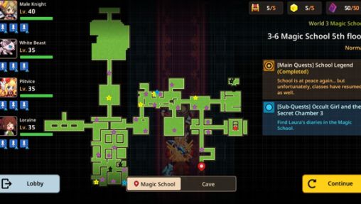 坎公骑冠剑3-6宝箱在哪？坎特伯雷公主与骑士唤醒冠军之剑的奇幻冒险世界3收集攻略[多图]图片7