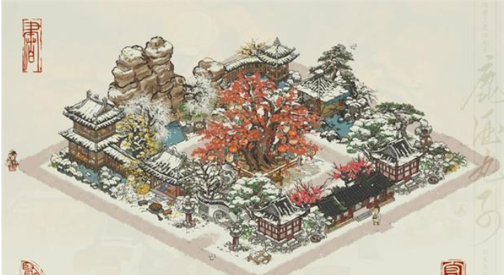 江南百景圖白雪鎮布局攻略 白雪鎮最佳布局圖推薦[多圖]圖片1