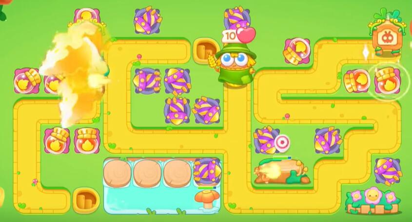 保卫萝卜4头等大事第9关攻略 头等大事第9关图文通关解析[多图]图片5