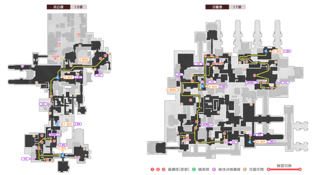 崩坏星穹铁道2.1版锄地路线攻略 最新锄地路线攻略流程图文一览[多图]图片7