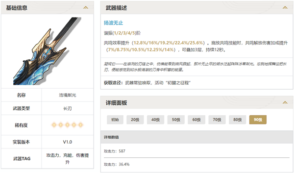 鸣潮常驻武器池选哪个