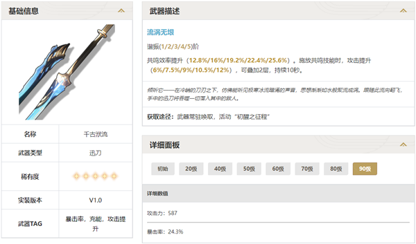 鸣潮常驻武器池选哪个