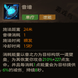 塔瑞斯世界吟游诗人技能