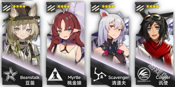 明日方舟四星干员精二券培养推荐