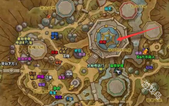 魔兽世界瓦德拉肯怎么去部落